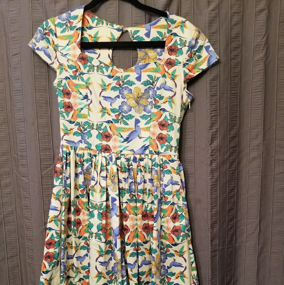 Mod Cloth Hummingbird Dress